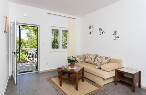 Brasina Apartment | Apartments Olive - Comfort One Bedroom Apartment with Terrace and Sea View - Popolica 50