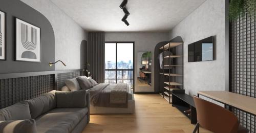 Anita Garibaldi Apartment | APEZ Studios Premium Conforto e Praticidade em Joinville