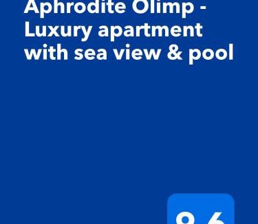 Olimp Apartment | Aphrodite Olimp - Luxury apartment with sea view & pool
