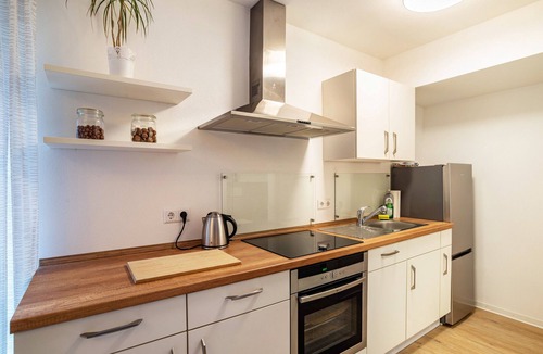 Oberderdingen Apartment | Aposto Apartment 1 with Private Terrace and Wi-Fi