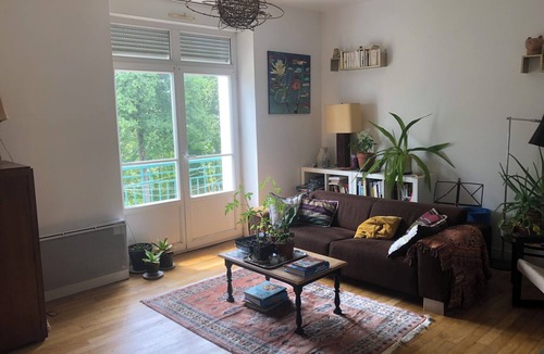 Quimperle Apartment | Apparently T3 bright, crossing, downtown walk, parking, beaches 15 min
