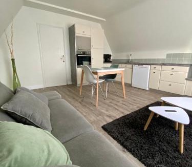 Mayenne Apartment | Appart 2 Chambres, Centre Ville, Parking privé clos, Local vélo