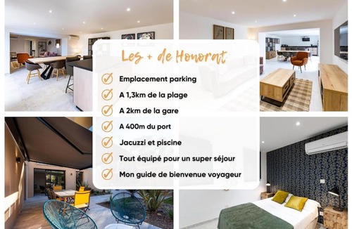 Saint-Raphael Apartment | Appart HOTEL 3 Chambres - parking - clim