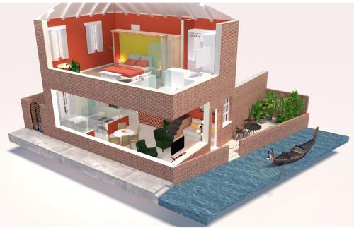 Dorsoduro Villa | Appartamento di lusso con terrazza sull'acqua