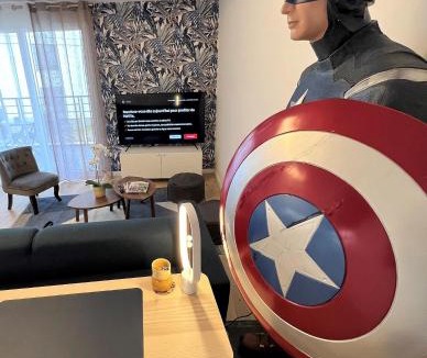 Chessy Apartment | Appartement 6 pers Val d'Europe - Disneyland Paris - Captain America