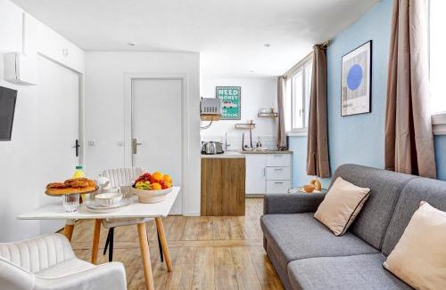 Amerique Apartment | Appartement chaleureux proche Buttes-Chaumont