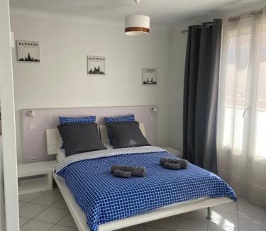 Le Pharo Apartment | Appartement confortable près de la plage Catalane et Pharo
