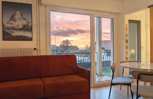 Neuvecelle Apartment | Appartement cosy entre Lac et Montagnes