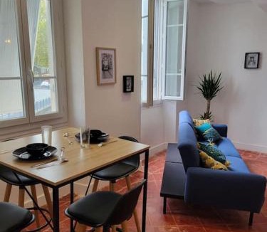 Graulhet Apartment | Appartement de Charme avec tomettes et Parquet climatisé