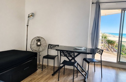 La Cote Radieuse Apartment | Appartement 2 Pièces à Canet avec Vue Mer