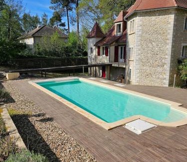 Chancelade Apartment | Appartement indépendant : tranquillité, forêt et piscine