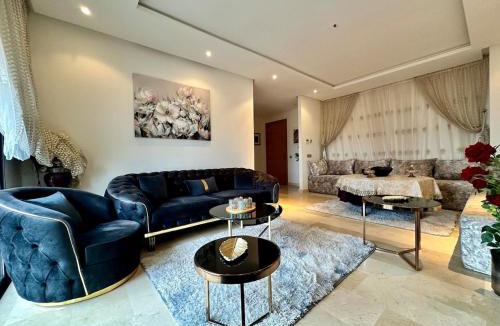 Hay Riad Apartment | Appartement Moderne 2 Chambres - Piscine