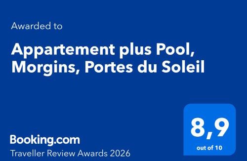 Morgins Apartment | Appartement plus Pool, Morgins, Portes du Soleil