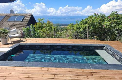 Orcier Apartment | Appartement vue exceptionnelle et piscine