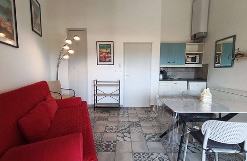 Port Cogolin Apartment | Appt T2 climatisé avec piscine et accès plage