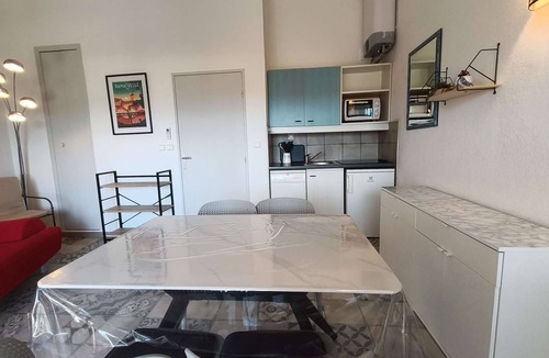 Port Cogolin Apartment | Appt T2 climatisé avec piscine et accès plage
