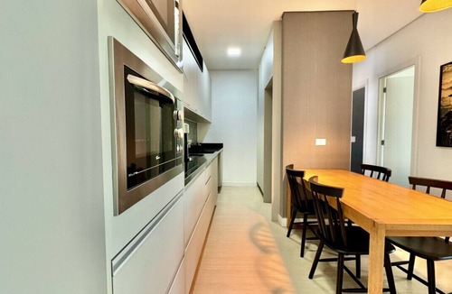 Matriz Apartment | Apto 2 quartos no Batel, 28º andar com churrasqueira e vista panorâmica