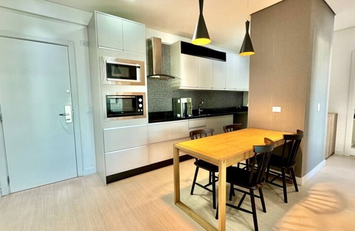 Matriz Apartment | Apto 2 quartos no Batel, 28º andar com churrasqueira e vista panorâmica