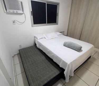 Do Quilombo Apartment | Apto 3 Quartos com Ar, Piscina, Garagem - Cuiabá