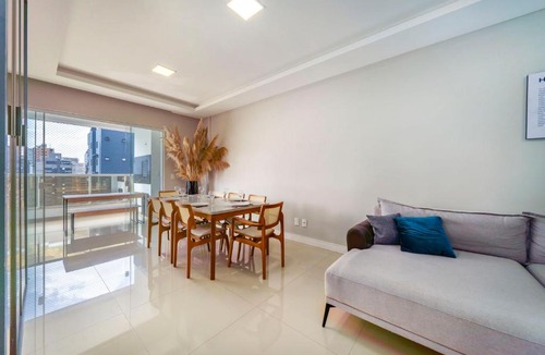 Andorinha Apartment | Apto c/3 suítes, varanda e churrasqueira AT5141