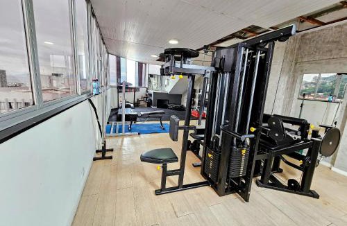 Centro Apartment | Apto Centro Floripa Com Ar Cond Piscina Garagem e Academia