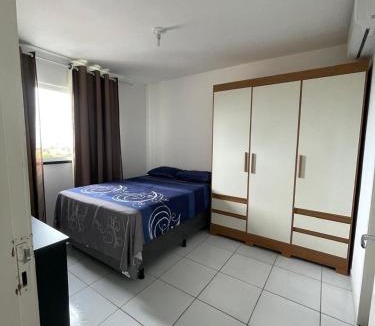 Beberibe Apartment | Apto com Ar com vista para praia de Morro Branco - Fortaleza