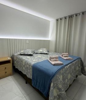 Piratuba Apartment | Apto Petúnias|2 Qtos,Climatizado,Churrasqueira