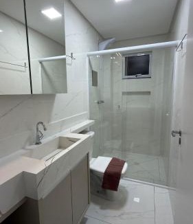Piratuba Apartment | Apto Petúnias|2 Qtos,Climatizado,Churrasqueira