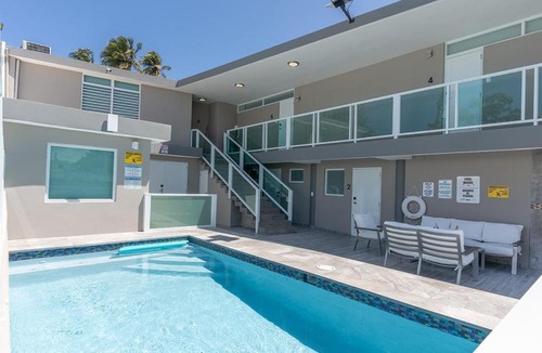 Dorado Pueblo Apartment | AQUA Terrazas Studio 3 - Beachfront, Pool, Local Fun & Dining