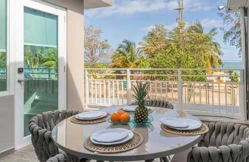 Dorado Pueblo Apartment | AQUA Terrazas Studio 7 - Beachfront Getaway with King Bed & Pool