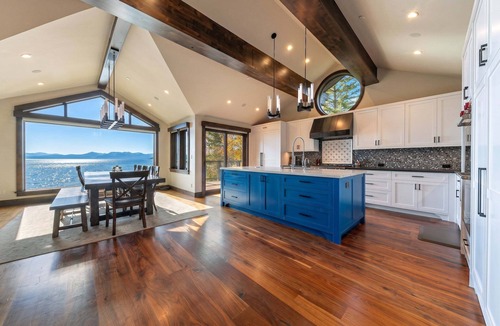 Carnelian Bay House | Aqua Vista Lakefront by Tahoe Getaways - 6 BR in Carnelian Bay w Buoy, Pier & Game Room