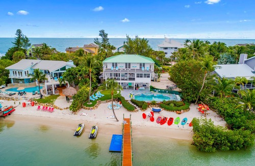 Stuart House | Aquarius Resort: 2 Side-by-side beach houses! 2 pools, 2 spas, 2 docks, & more!