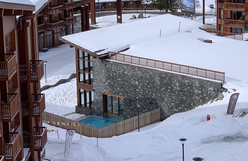 Arc-1800 Apartment | Arc 1800, superb duplex 100m2 - Ski in - Pool/Spa and Mont Blanc view