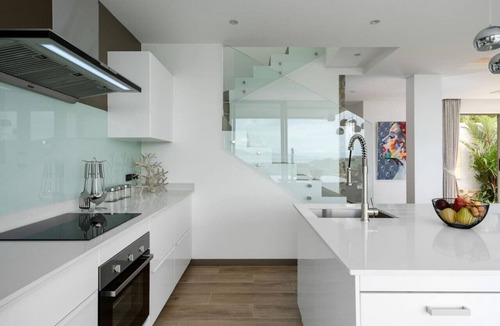 Bophut Hills House | architect-designed 4-bedroom sea view pool villa in Bophut Hills with 13.5m infinity pool