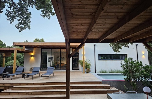 Cirendinu Villa | Architect-designed villa Jacuzzi pool - Pinarello near Porto-Vecchio and beaches.