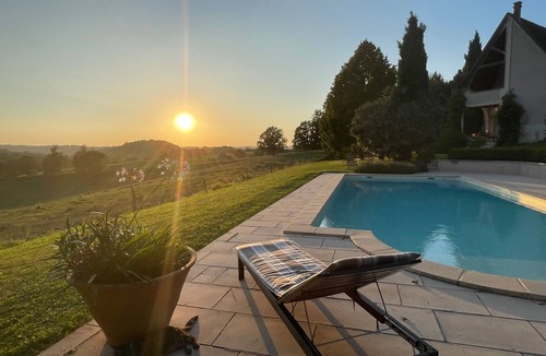 Hautefort House | Architect house at the foot of Castle Hautefort, exceptional view