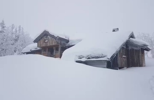 Fla Municipality Cabin | Architects-designed winter cabin at 980MASL. CC ski trails and sledding 20m away