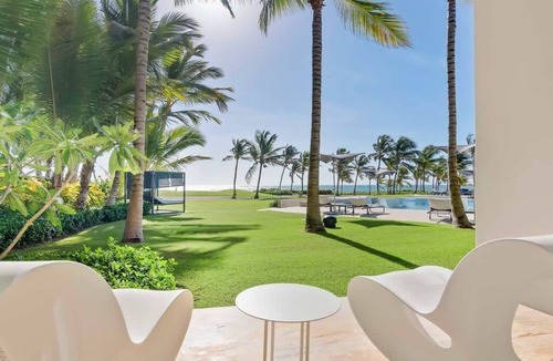 Punta Cana Villa | Architectural Oceanfront Masterpiece w Pool
