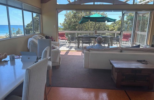 Whangapoua House | Architecturally designed holiday home with extensive sea