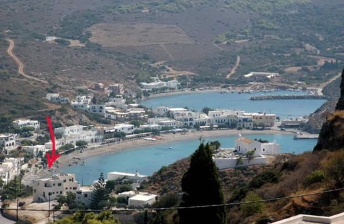 Kithira Apartment | Aronis Studios Double bed, Balcony with View 14