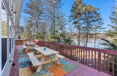 Pocono Lake House | Arrowhead Lakefront Chalet Private Lake Access