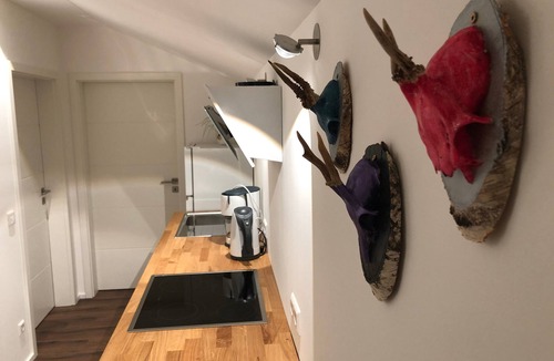 Taching a.See Apartment | Attic Double Room "Rudi" with Lake View, Mountain View, Balcony & Garden