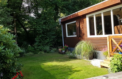 Wolfheze Ski Chalet | Attractive chalet with garden and terrace. Located on the edge of the Veluwe, near Arnhem.
