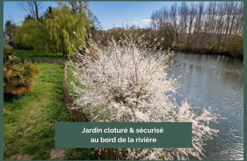 Saint-Front-de-Pradoux House | Au bord de l'eau, nature, vélo & pêche - Location de vacances en Dordogne - L'instant de l'Isle