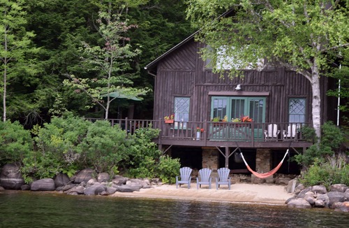 Long Lake Cabin | Aug 29 week available! Classic Dryland ADK Boathouse On The Shore Of Long Lake