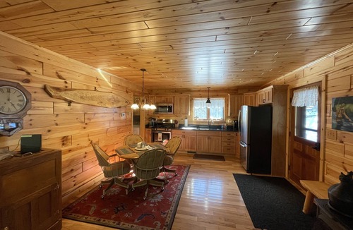 Grayling Cabin | AuSable River Rustic Cabin w/Central Air