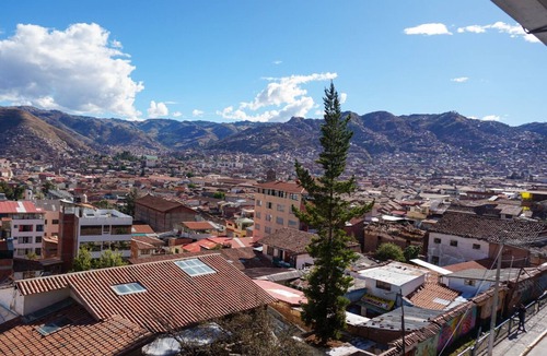 Cusco Historic Center Apartment | Ausangate: Breathtaking view just a few steps away from the San Blas market