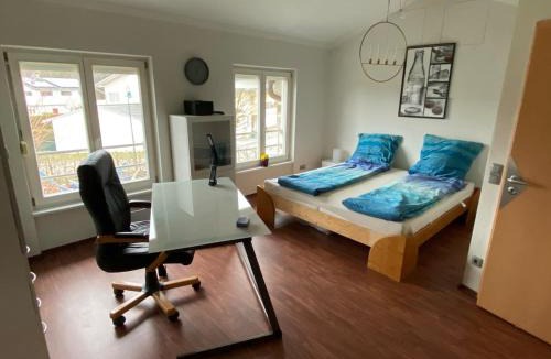 Bad Aibling Apartment | Auszeit - Wohnung mit Garten und Bergblick