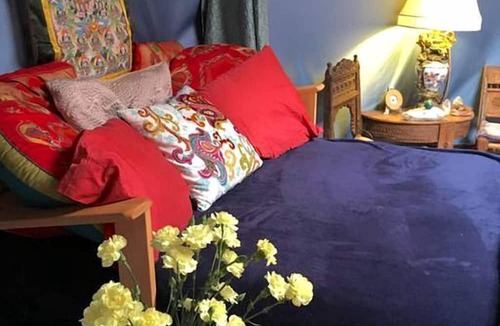 Saratoga Springs Cabin | Authentic Mongolian Yurt for a Serene Healing Retreat in Saratoga Springs, New York