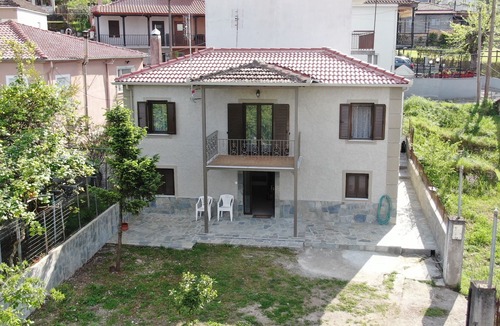 Mavromati House | Authentic Mountain Village Home near Meteora- Fireplace, Views & Family Comfort